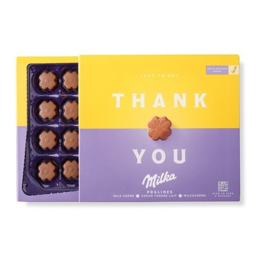 Milka Chocolates | Thank you | 20 pieces