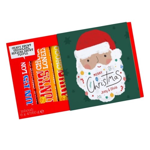 Tony's Chocolonely - Tasting - Santa Claus with own name - 300g
