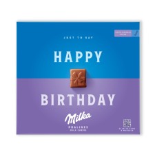 Milka Chocolates | Happy Birthday | 20 pieces