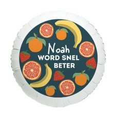 Balloon | Get well soon | with own name