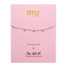 My Jewelery | bracelet stars | silver colored