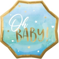 Balloon | XL | 'Oh baby' blue