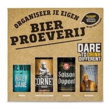 Online beer tasting | Beer package | 4x 33cl