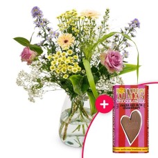 Bouquet Joy | Chocolate heart Tony's 180g