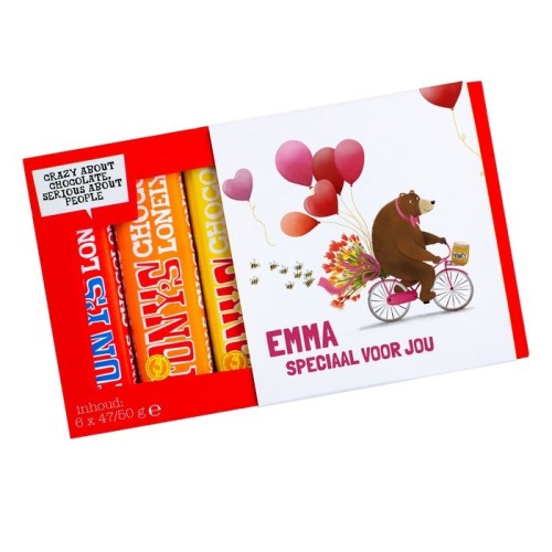 Tony's Chocolonely | Tasting | Especially for you with your own name | 300g
