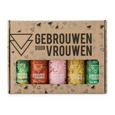 Brewed by women | Beer package | 5x33cl