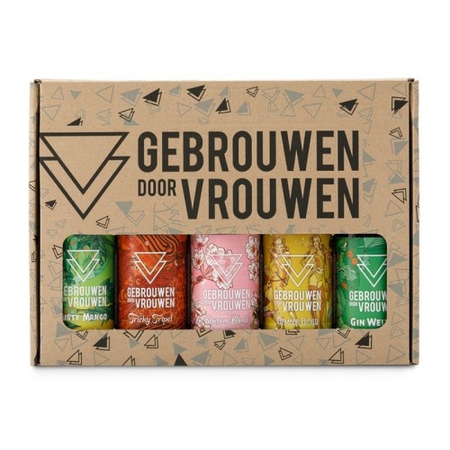 Brewed by women | Beer package | 5x33cl