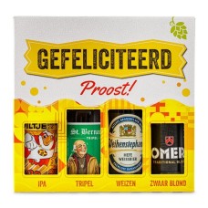 Congratulations | Beer package | 4 x 33 cl