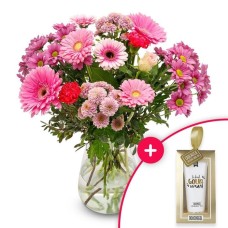 Bouquet Soft Pink | Shower gel | You are worth gold!