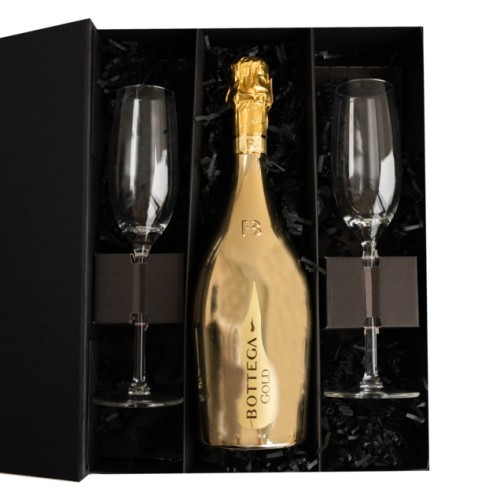 Drinks package | Bottega Gold with glasses | 750 ml