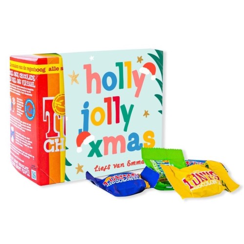 Tony's Chocolonely - Tiny Tony's - Holly Jolly XMAS with your own name - 200g