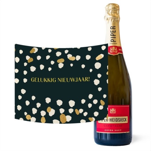 Piper Heidsieck | Cuvée Brut | Happy New Year with your own text | 750 ml