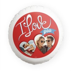 Balloon | I Love You | with your own photos