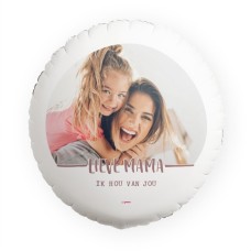 Balloon | Dear mom, I love you! | with your own photo