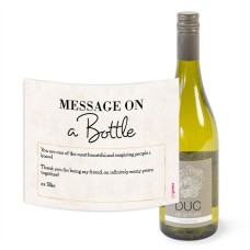 Duc de la Foret - Chardonnay - Message with your own text - 750 ml