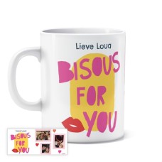 Mug | Love | Bisous for you