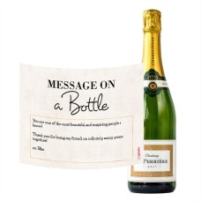 Perriere - Brut Chardonnay - Message on a bottle - 750ml