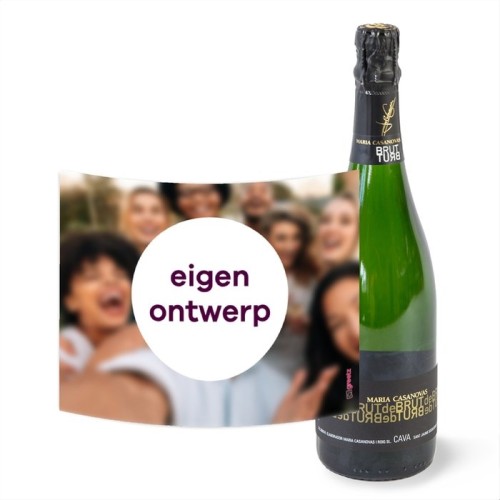 Maria Casanovas - Cava Brut with own design - 750 ml