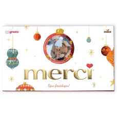 Merci assorti - Happy Holidays with Your Own Photo & Text - 400gr