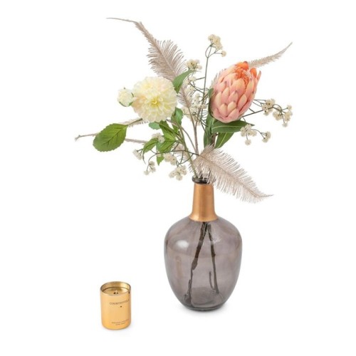 Bouquet Beautiful | Silk flowers | Including vase