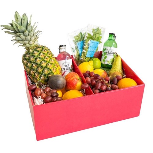Fruit basket | Mocktails | with garnish