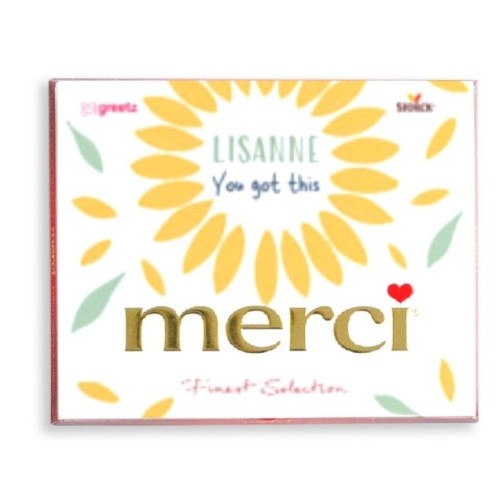 Thanks Assorted | You got this with Own Name + Text | 250gr
