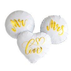 Bunch of balloons | 'Mr. & Mrs. Love'