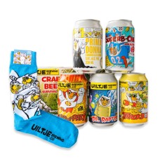 Owl with socks | Beer package | 5x 33 cl