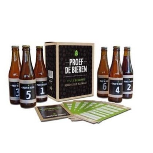 Taste the beers | Beer package | 6x 33 cl