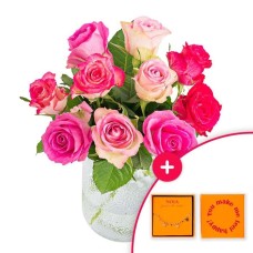 Mailbox gift set roses | Bracelet