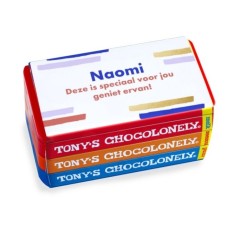 Tony's Chocolonely | Stacking tin | Special with own text and name