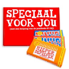 Tony's Chocolonely | Gift box Hip deep | 3 bars