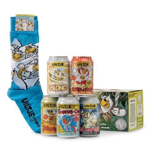 Owl | Beer package | Socks | 5x 33cl