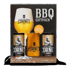 Cornet | Beerpakket en BBQ handschoen | 2 x 33cl