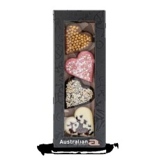Australian | Sweethearts | Milk, Dark, White, Strawberry | 100gr