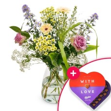 Bouquet of Joy | Milka heart 165g