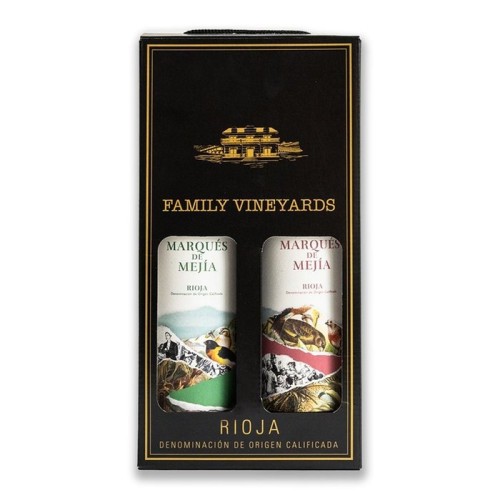 Marquez de Mejaa | Gift box Rioja Blanco & Rioja Tinto