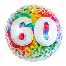 Balloon | Rainbow Confetti | '60'