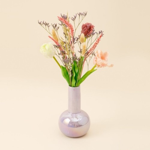 Bouquet Big kiss | Silk flowers | Including vase