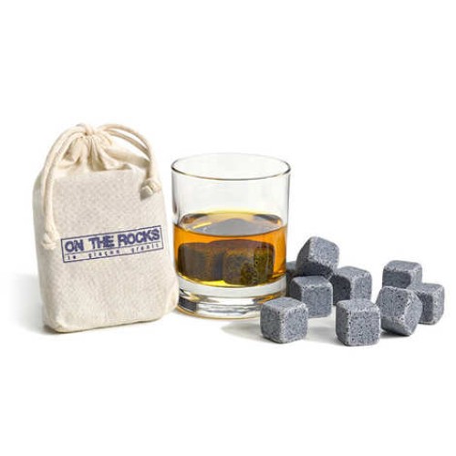 Blue Granite Whisky Ice Cubes from Brittany