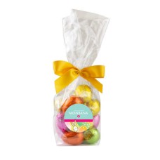 The small bag of 12 assorted praline eggs to hide