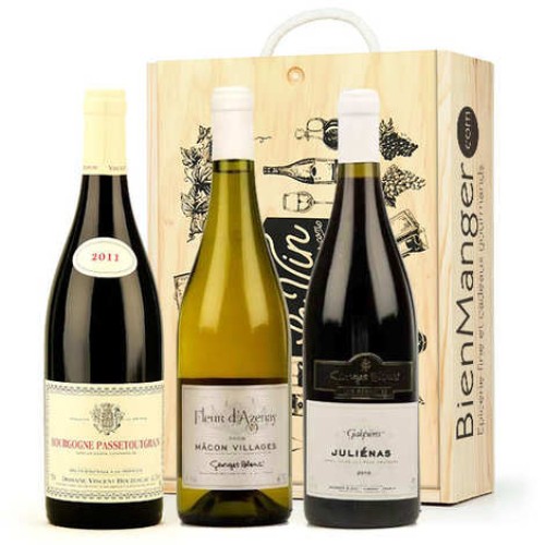 Box of 3 Burgundy wines