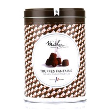 Cocoa Nibs Truffles in tin box