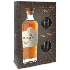 The Irishman The Harvest gift box with 2 glasses