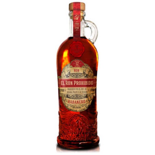 El Ron Prohibido rum from Mexico 40%