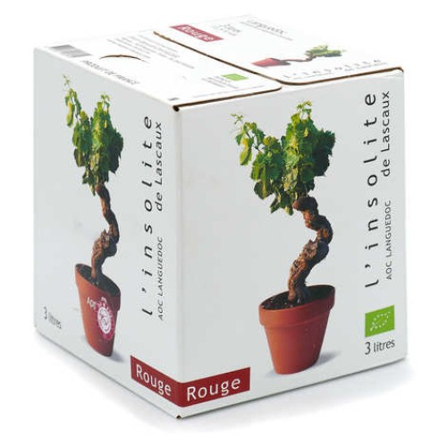 L'Insolite de Lascaux - Organic red wine AOC du Languedoc Bib 3L
