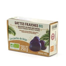 Organic and fair trade fresh dates from Bam (250g box)