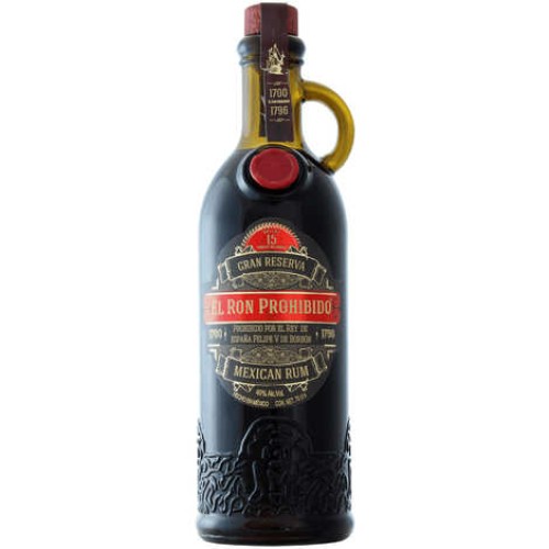 El Ron Prohibido 'Grande Reserve' rum from Mexico 40%