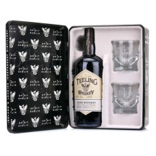 Whiskey Teeling Small Batch - Metal case 2 glasses - 46%