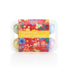Box of 6 small colored eggs with gianduja filling (Box of 6 eggs (60g))